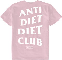 Anti Diet Diet Club Tee (Light Pink)