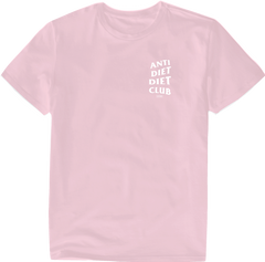 Anti Diet Diet Club Tee (Light Pink)