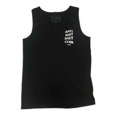 Anti Diet Diet Club Tank BLK