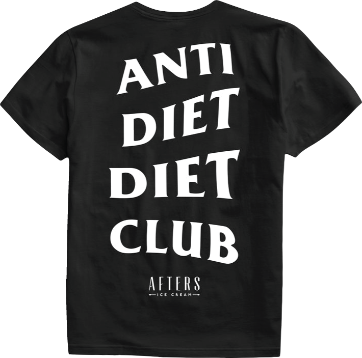Anti Diet Diet Club Tee BLK