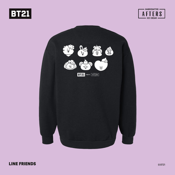 BT21 meets AFTERS Sweet Life Crewneck