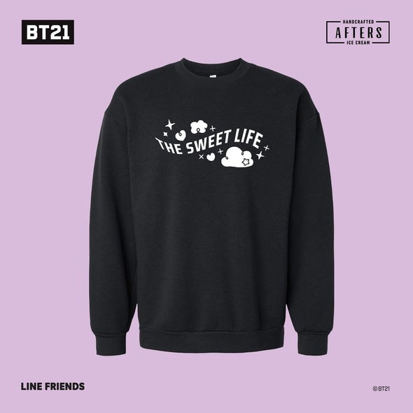 BT21 meets AFTERS Sweet Life Crewneck