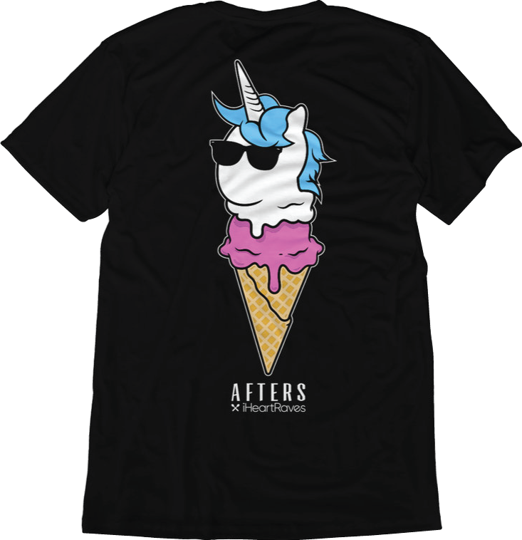 Afters x IHeartRaves Unicone Tee