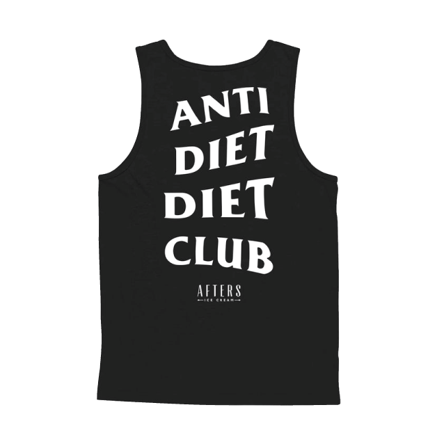 Anti Diet Diet Club Tank BLK
